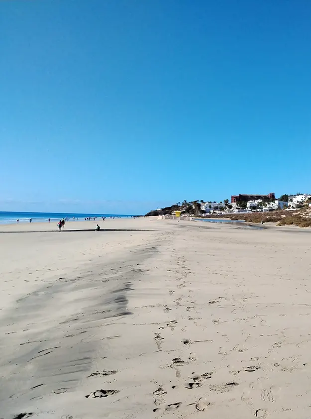 Costa Calma en la isla de Fuerteventura